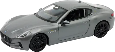 Mașină metalică Welly - Maserati GT Folgore, 1:24, gri