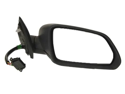 Oglinda dreapta potrivit SKODA OCTAVIA 2004-2008 - electrica incalzita, grunduita, cu lumina