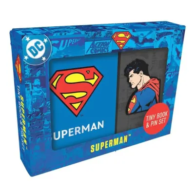 Set Carte de buzunar si Insigna DC Comics - Superman