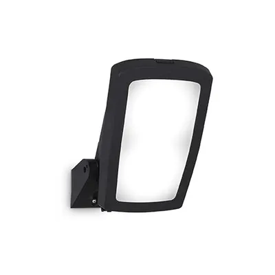 Aplica de exterior Germana, 1 bec, dulie E27, L:180 mm, H:280 mm, Negru