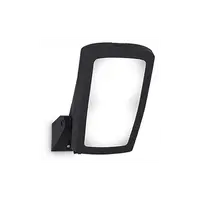 Aplica de exterior Germana, 1 bec, dulie E27, L:180 mm, H:280 mm, Negru