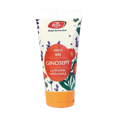 Ginosept crema cu plante medicinale, 50ml, Fares
