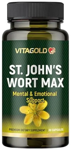 St. John’s Wort Max, 30 capsule, Vitagold