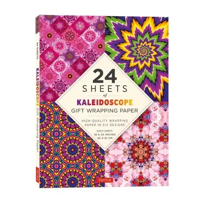 Kaleidoscope Gift Wrapping Paper - 24 Sheets 18 X 24 (45 X 61 Cm) Wrapping Paper