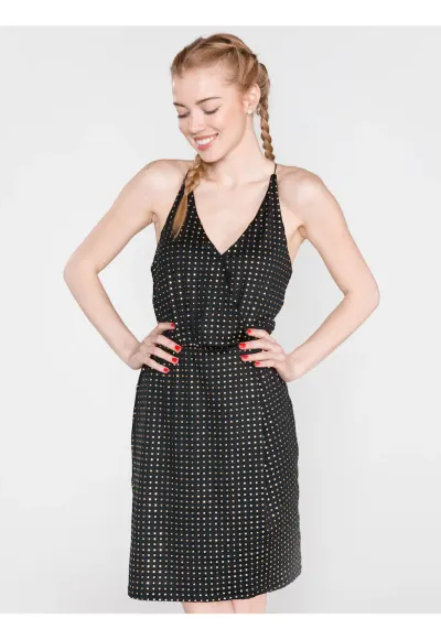 Rochie scurta cu decolteu in V