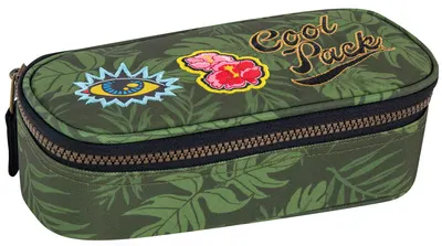 Penar școlar eliptic Cool Pack Campus - Badges G Green