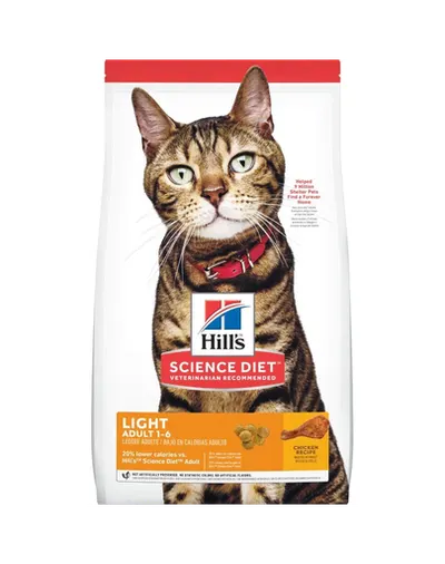 HILL'S Science Plan Feline Adult Light Chicken pentru pisici sterilizate, cu pui 10 kg