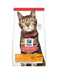 HILL'S Science Plan Feline Adult Light Chicken pentru pisici sterilizate, cu pui 10 kg