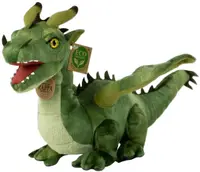 Jucărie de pluș Rappa Eco Friends - Dragon verde, 40 cm