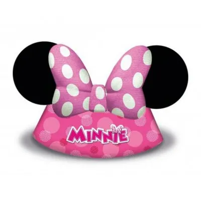 Coifuri petrecere minnie mouse 6 buc Procos PR87872