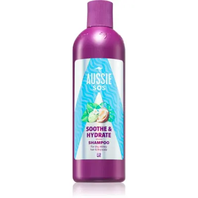 Aussie SOS Sooth & Hydrate sampon hidratant pentru păr 300 ml