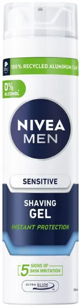 Nivea Men Gel de ras Sensitive, 200 ml
