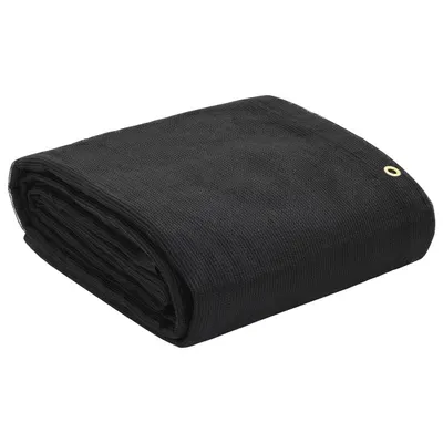 Gossi plasa de container, negru, 3,5 x 7 m, hdpe