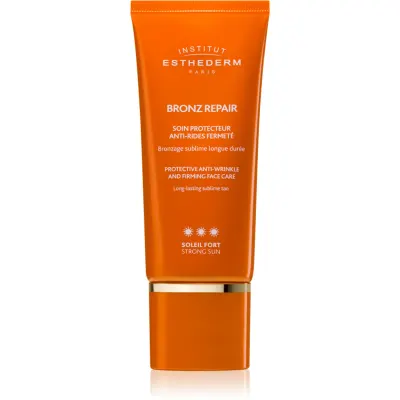 Institut Esthederm Bronz Repair Protective Anti-Wrinkle and Firming Face Care cremă facială antirid pentru fermitate cu o protectie UV ridicata 50 ml