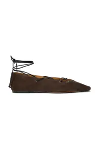 Polo Ralph Lauren balerini din piele întoarsă Lce Pnt Blt