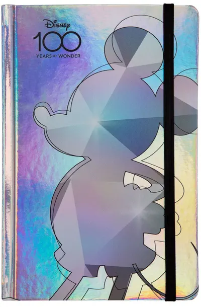 Caiet de notițe cu bandă elastică Cool Pack Opal - Disney 100, A5, 80 de foi