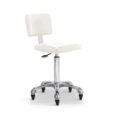 Scaun ajutor frizer - MIRPLAY - Gordon Alb
