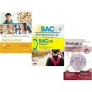 Pachet Bacalaureat 2026. Limba si literatura romana 72 teste complete, Matematica si Biologie pe intelesul tuturor clasele 11-12