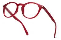 Eyerim Studio Pluto Red Matte blue-light [non-prescription]