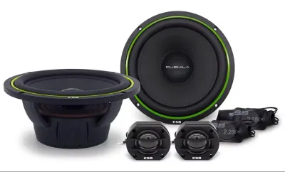 Difuzoare auto ESB 2000 2.6K2XP, set sistem 2 căi, 165mm, 120W RMS, 4Ω, 4 difuzoare