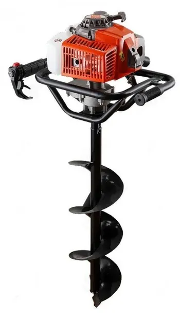 Burghiu pe benzină Premium - Cu burghiu, 2.0kW, 62CC