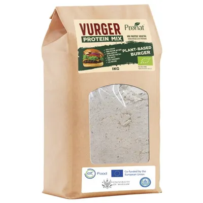 Mix Proteic Vegetal Ideal pentru Burgeri si Alte Preparate Vurger Protein Mix Ecologic/Bio 1kg