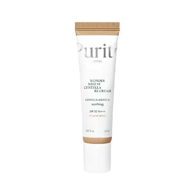 BB Cream cu SPF30 PA+++ Wonder Releaf Centella 27 Sand Beige, 30ml, Purito