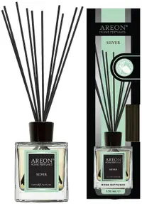 Odorizant cu bețișoare Areon Lux - Silver, 150 ml