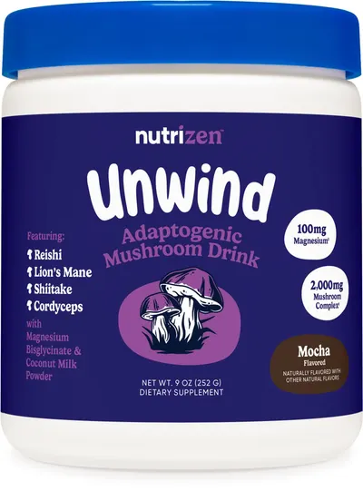 NutriZen Unwind, mocha, 252 g, Nutricost