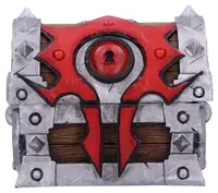 Cutie de depozitare Nemesis Now Games: World of Warcraft - Horde War Chest, 10.7 cm