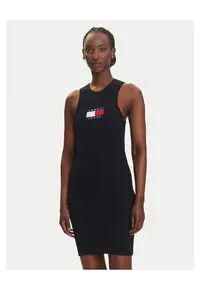 Rochie tricotata neagra - femei