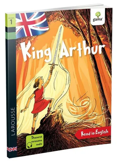 King Arthur. Read in English - Paperback brosat - Benjamin Strickler