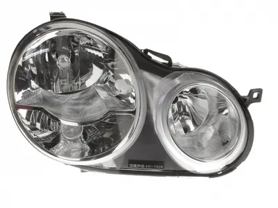Far Dreapta (H1 H7, electric, cu motor, culoare interior: cromat) potrivit VW POLO, POLO IV -04.05