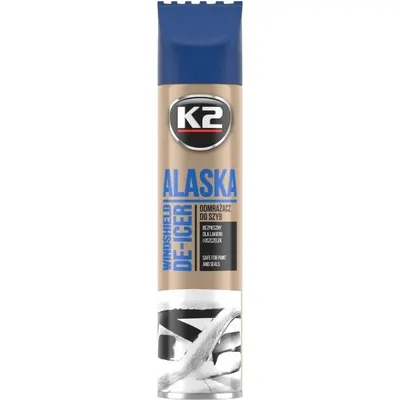 K2 Alaska De-Icer Spray Dezghetat Parbriz Si Geamuri Pana La -70 C 300ML K603