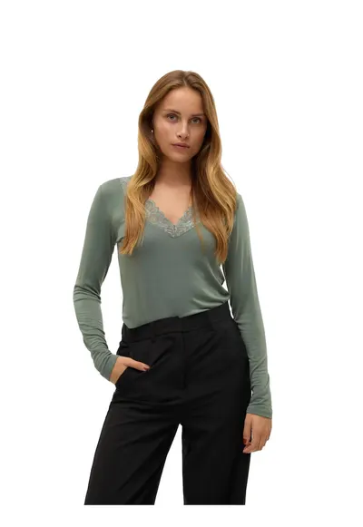 Bluza dama - Viscoza/Elastan - Verde