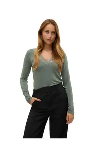 Bluza dama - Viscoza/Elastan - Verde