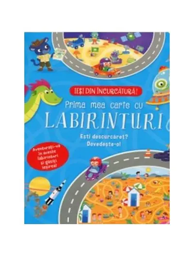 Prima mea carte cu labirinturi - Paperback brosat - ***