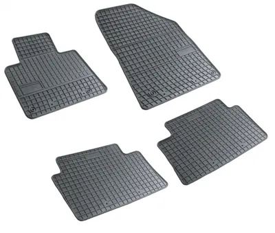 Set covorase auto din cauciuc Citroen C5 2 2008-2017, presuri FROGUM, negre, 4 buc.