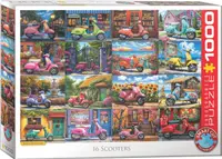Puzzle Eurographics din 1000 piese - 16 scuterul