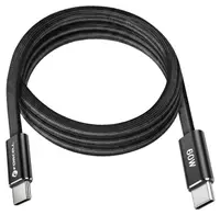 Cablu Forcell - F-Energy, USB-C/USB-C, 60W, 1.2m, negru