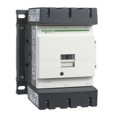 Tesys D contactor - 3P(3 NO) - AC-3 - 440 V 115 A - 230 V AC 50/60 Hz bobina