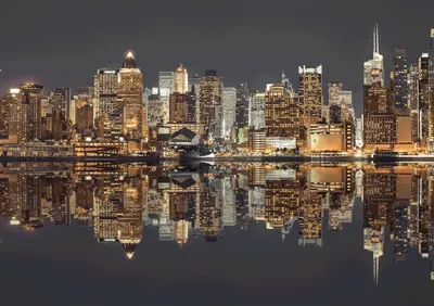 Puzzle 1500 de piese - New York Skyline at Night