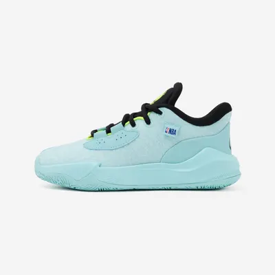 Încălțăminte de baschet NBA warriors - FAST 900 LOW albastru copii