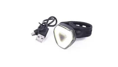 Lumină bicicletă LED USB reîncărcabilă, rezistentă la ploaie