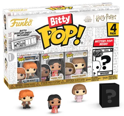 Set mini figurine Funko Bitty POP! Movies: Harry Potter - 4-Pack (Series 3)
