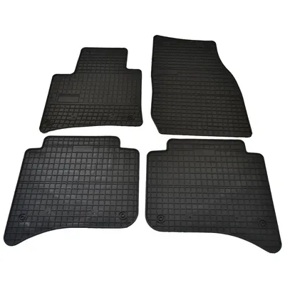 Set covorase auto din cauciuc Volkswagen Touareg 2 2010-2018 Porsche Cayenne 2 2010-2017, presuri FROGUM, negre, 4 buc.