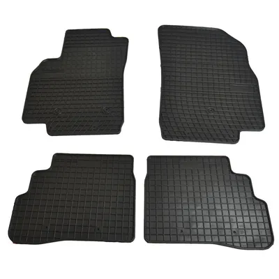 Set covorase auto din cauciuc Opel Karl 2015-, Chevrolet Spark 2015- , presuri FROGUM, culoare Negru, 4 buc.