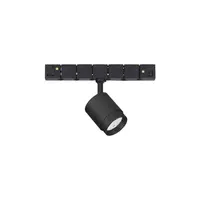 Sistem iluminat pe sina BREDA MAGNETIC Nisipiu Negru Aluminiu 10W DC48V Ledteen 955Lm >90 3000K IP20 Zoomable 15-36°