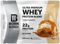 Whey Protein Blend, caramel toffee, 30 g, Born Winner