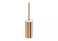 Perie WC Roca Tempo A817038RG0, pe podea, metal/plastic, lucios, Rose gold